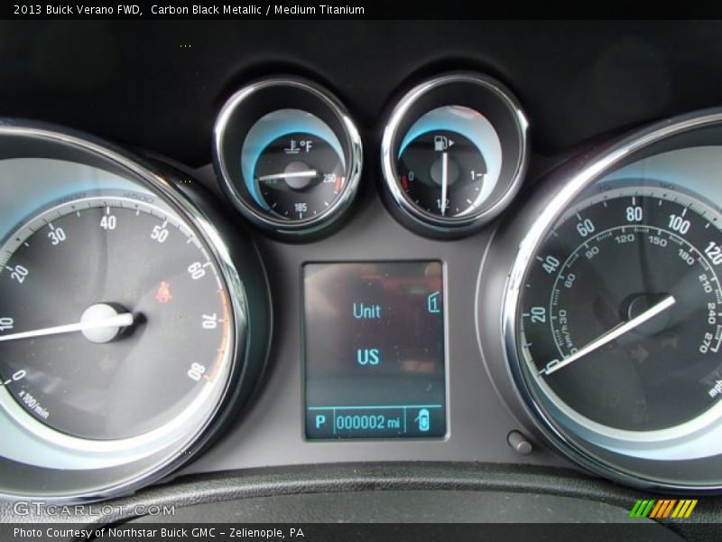 Carbon Black Metallic / Medium Titanium 2013 Buick Verano FWD