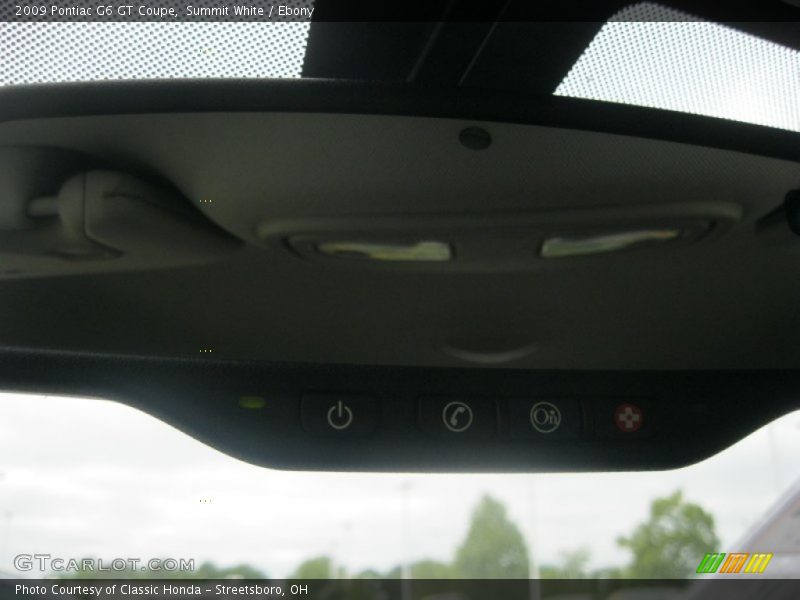 Summit White / Ebony 2009 Pontiac G6 GT Coupe
