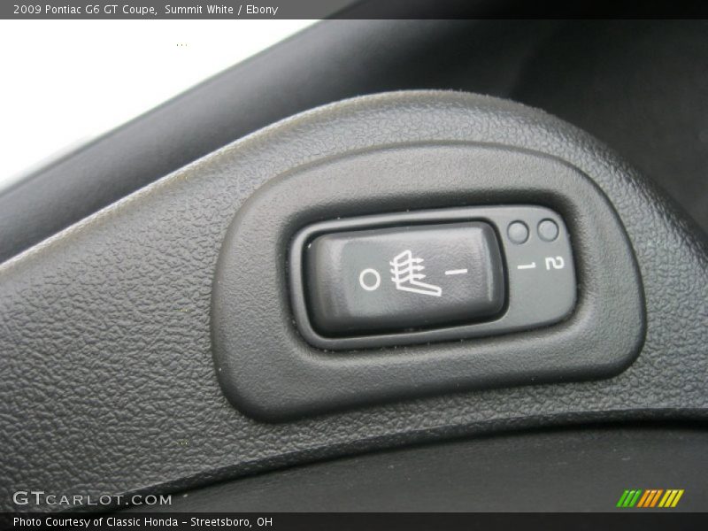 Summit White / Ebony 2009 Pontiac G6 GT Coupe