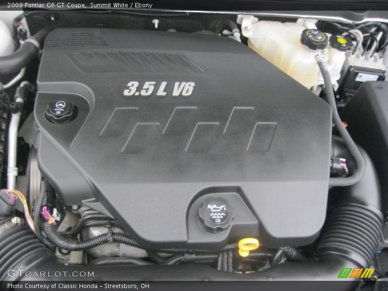 Summit White / Ebony 2009 Pontiac G6 GT Coupe