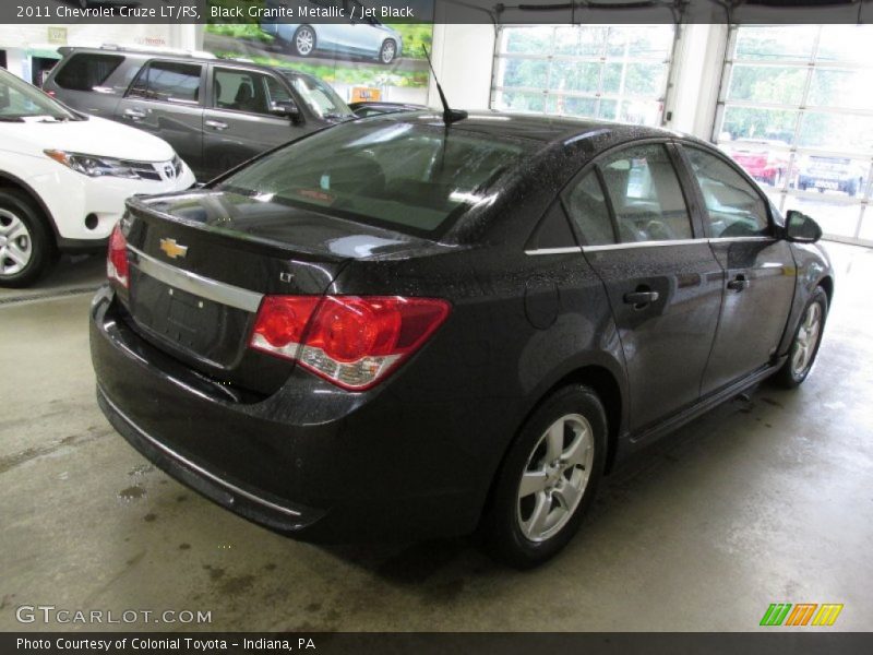 Black Granite Metallic / Jet Black 2011 Chevrolet Cruze LT/RS