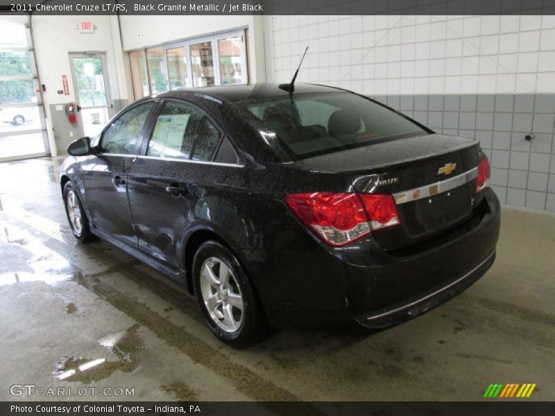 Black Granite Metallic / Jet Black 2011 Chevrolet Cruze LT/RS