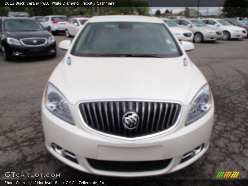 White Diamond Tricoat / Cashmere 2013 Buick Verano FWD