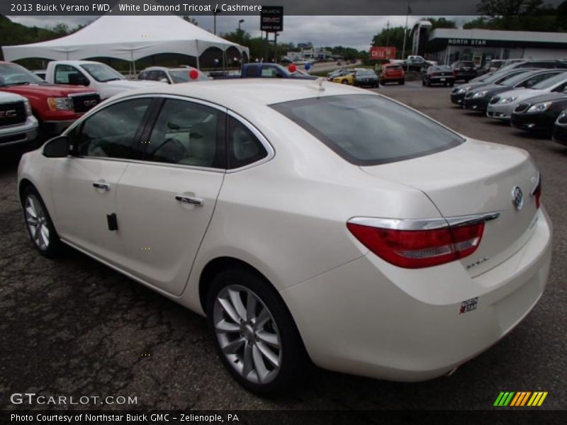 White Diamond Tricoat / Cashmere 2013 Buick Verano FWD