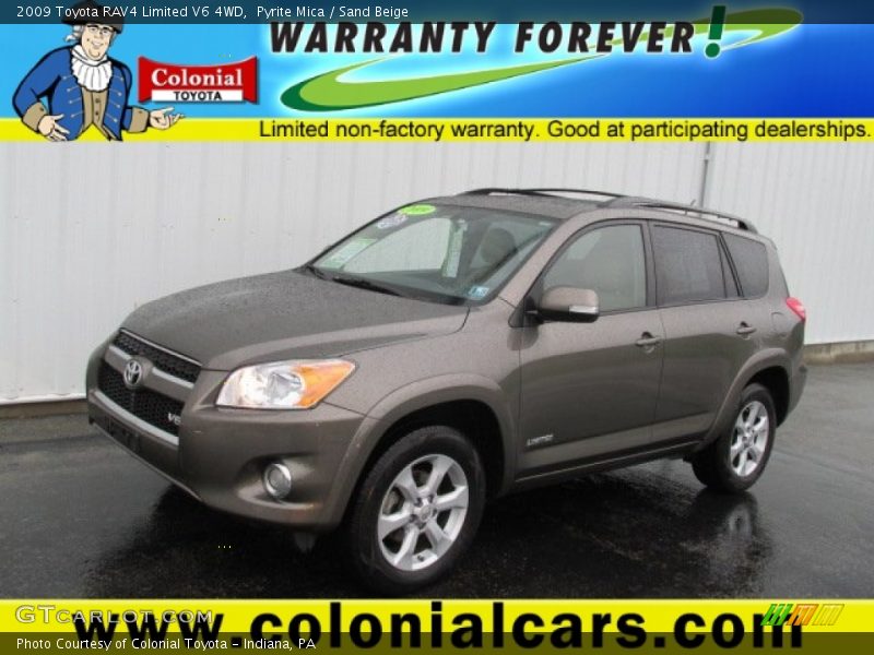 Pyrite Mica / Sand Beige 2009 Toyota RAV4 Limited V6 4WD