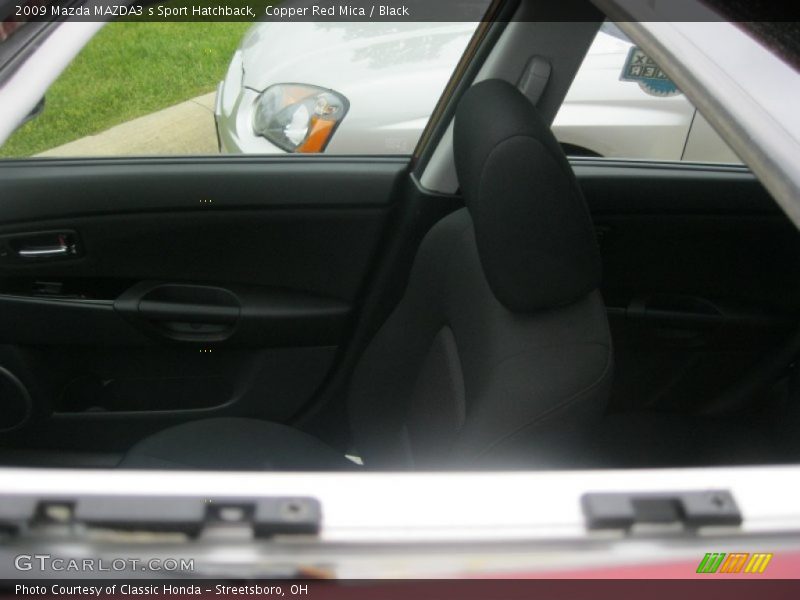 Copper Red Mica / Black 2009 Mazda MAZDA3 s Sport Hatchback