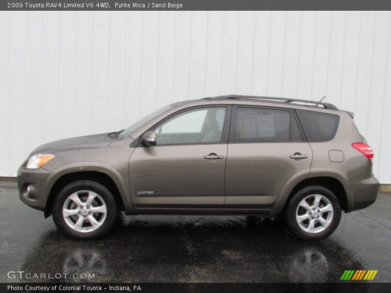 Pyrite Mica / Sand Beige 2009 Toyota RAV4 Limited V6 4WD