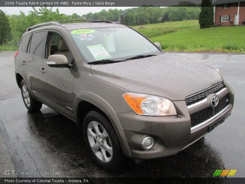 Pyrite Mica / Sand Beige 2009 Toyota RAV4 Limited V6 4WD