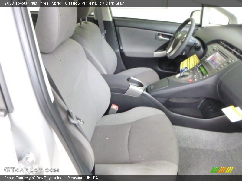 Classic Silver Metallic / Dark Gray 2013 Toyota Prius Three Hybrid