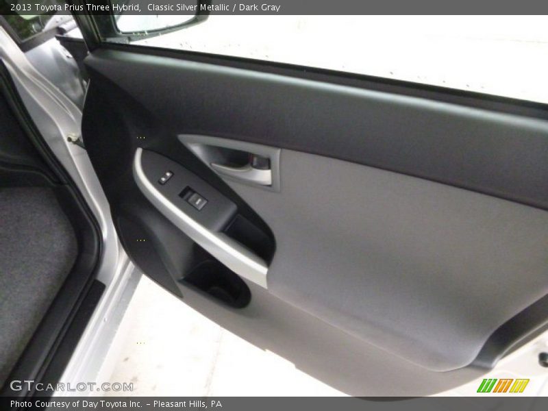 Classic Silver Metallic / Dark Gray 2013 Toyota Prius Three Hybrid
