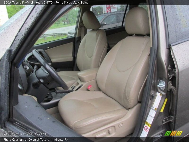 Pyrite Mica / Sand Beige 2009 Toyota RAV4 Limited V6 4WD