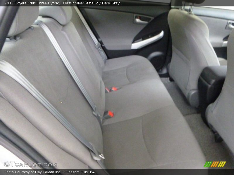 Classic Silver Metallic / Dark Gray 2013 Toyota Prius Three Hybrid