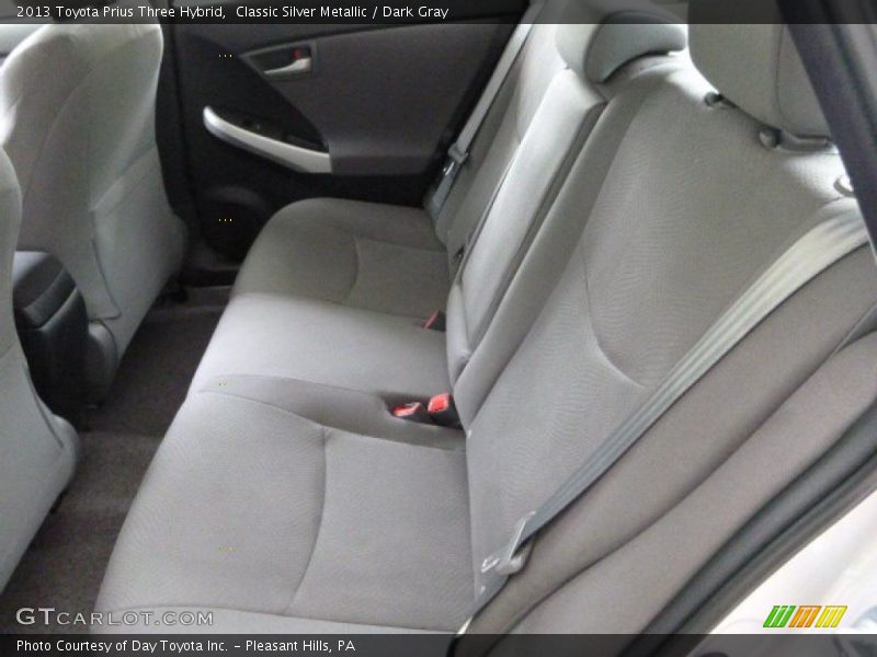 Classic Silver Metallic / Dark Gray 2013 Toyota Prius Three Hybrid