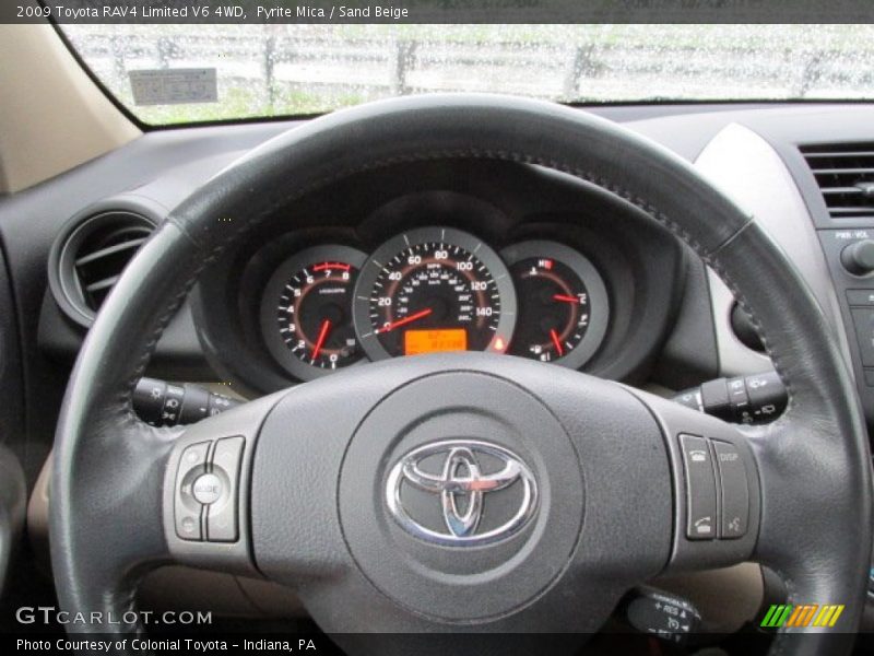 Pyrite Mica / Sand Beige 2009 Toyota RAV4 Limited V6 4WD