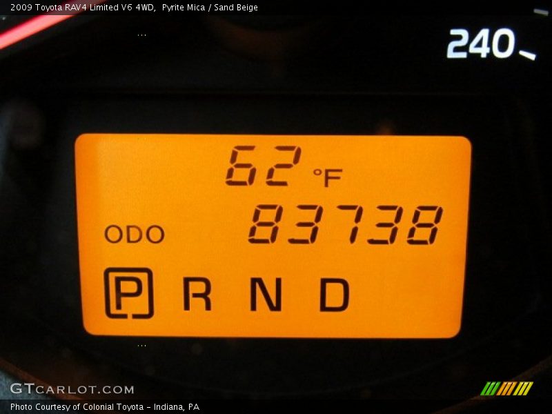 Pyrite Mica / Sand Beige 2009 Toyota RAV4 Limited V6 4WD