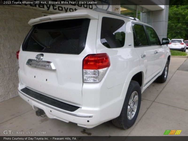 Blizzard White Pearl / Black Leather 2013 Toyota 4Runner SR5 4x4