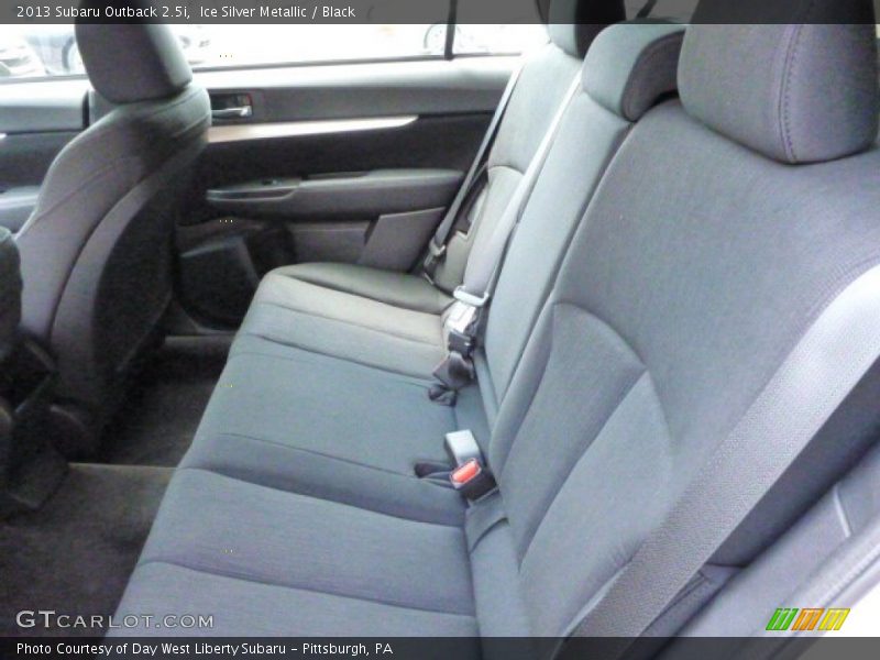 Ice Silver Metallic / Black 2013 Subaru Outback 2.5i