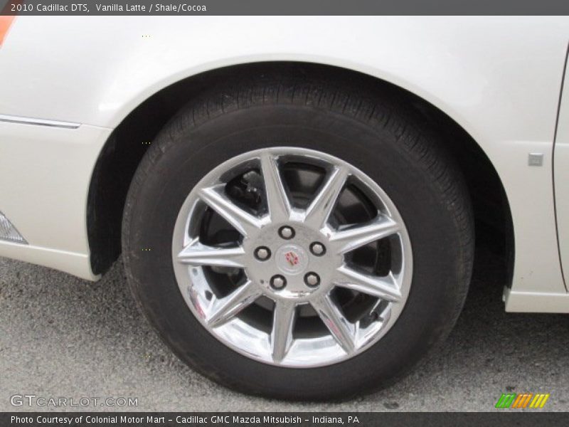 Vanilla Latte / Shale/Cocoa 2010 Cadillac DTS