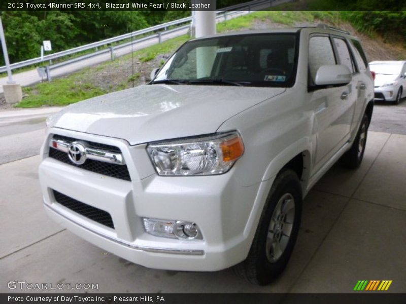Blizzard White Pearl / Black Leather 2013 Toyota 4Runner SR5 4x4