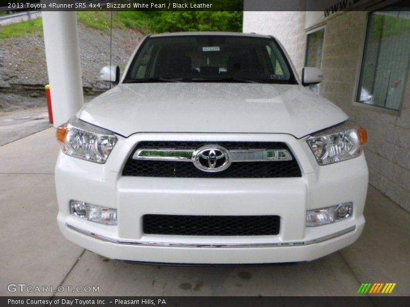 Blizzard White Pearl / Black Leather 2013 Toyota 4Runner SR5 4x4