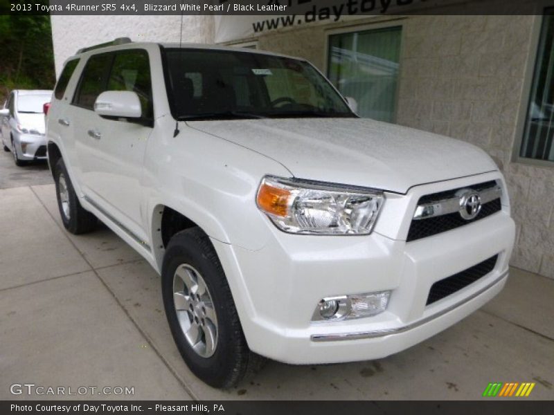 Blizzard White Pearl / Black Leather 2013 Toyota 4Runner SR5 4x4