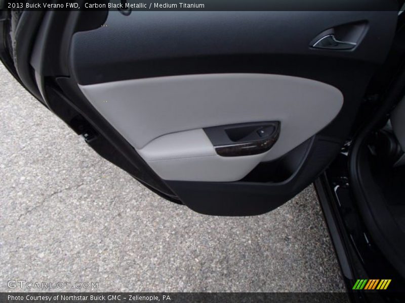 Carbon Black Metallic / Medium Titanium 2013 Buick Verano FWD
