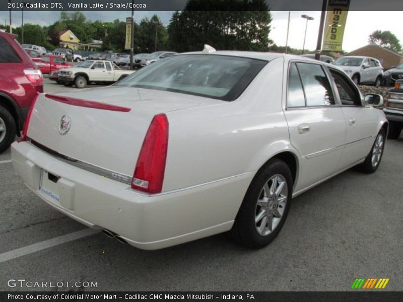 Vanilla Latte / Shale/Cocoa 2010 Cadillac DTS