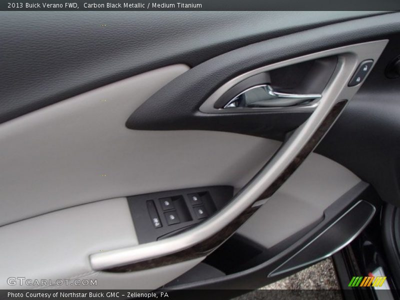 Carbon Black Metallic / Medium Titanium 2013 Buick Verano FWD