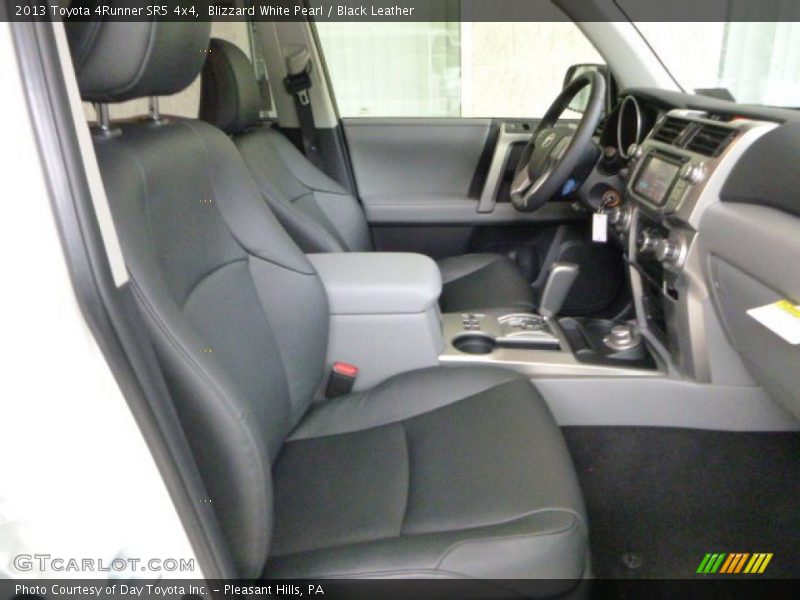 Blizzard White Pearl / Black Leather 2013 Toyota 4Runner SR5 4x4