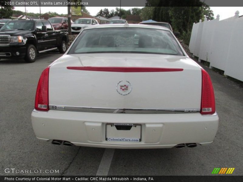 Vanilla Latte / Shale/Cocoa 2010 Cadillac DTS