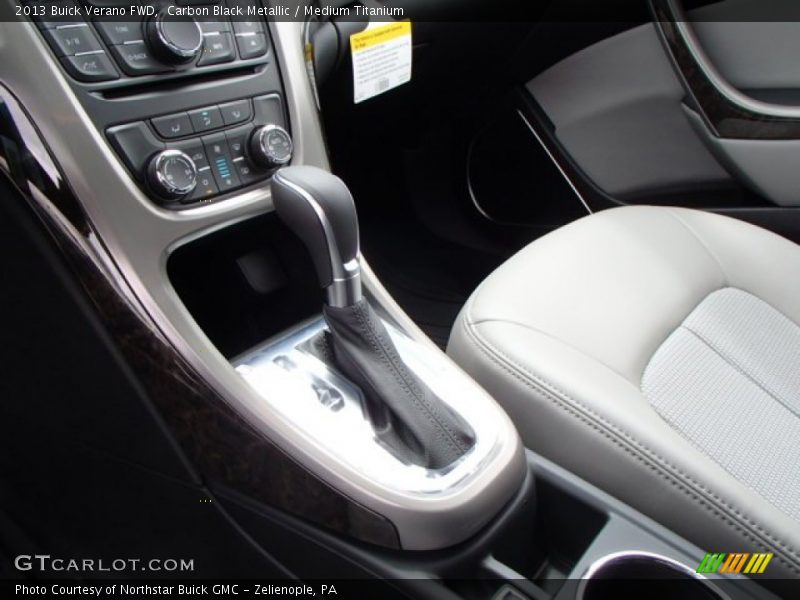 Carbon Black Metallic / Medium Titanium 2013 Buick Verano FWD