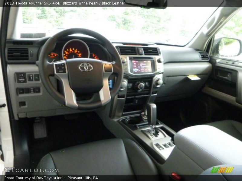 Blizzard White Pearl / Black Leather 2013 Toyota 4Runner SR5 4x4