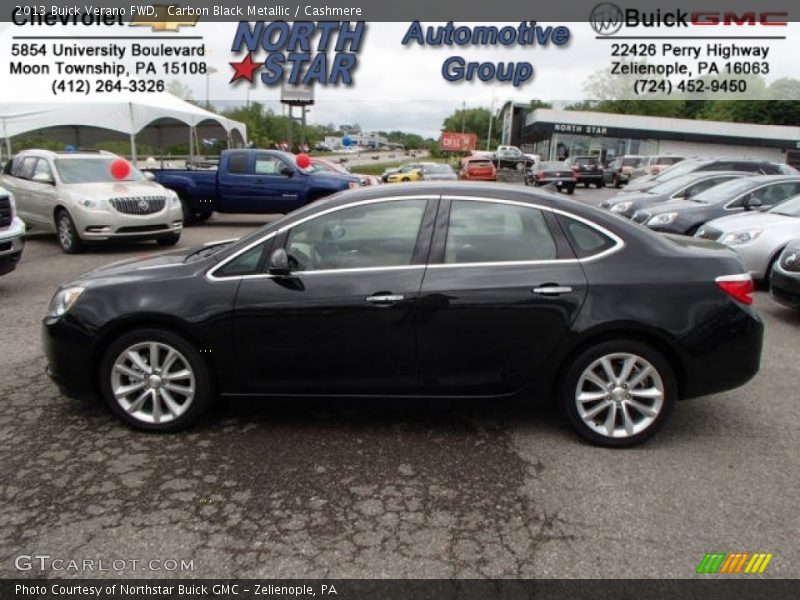 Carbon Black Metallic / Cashmere 2013 Buick Verano FWD