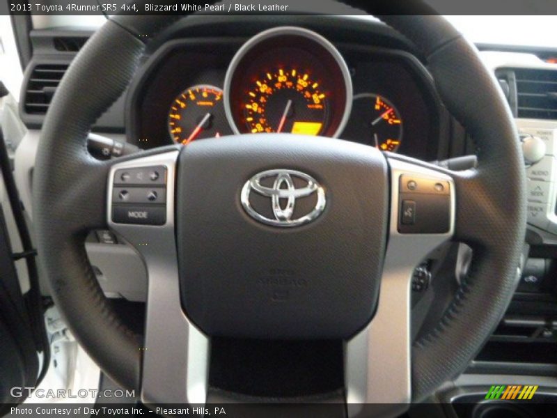 Blizzard White Pearl / Black Leather 2013 Toyota 4Runner SR5 4x4