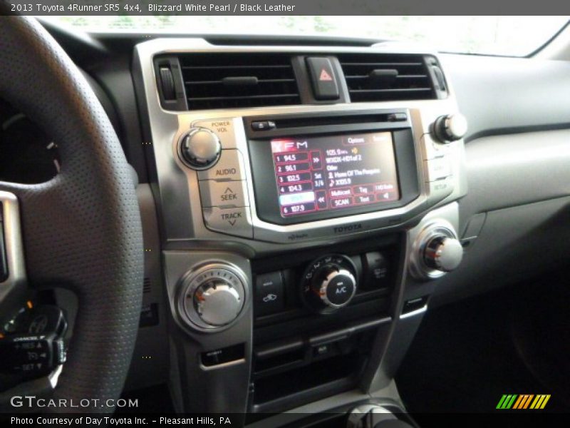 Blizzard White Pearl / Black Leather 2013 Toyota 4Runner SR5 4x4
