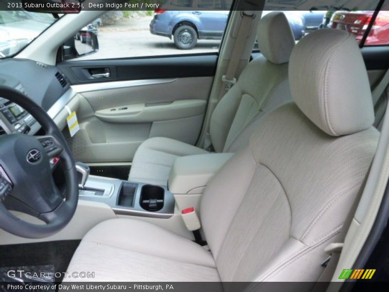 Deep Indigo Pearl / Ivory 2013 Subaru Outback 2.5i