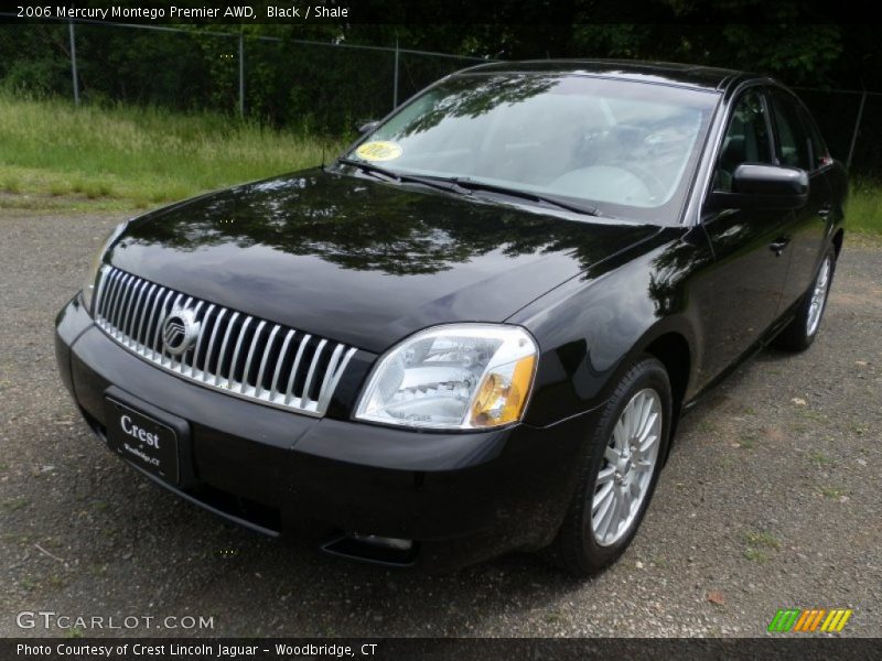 Black / Shale 2006 Mercury Montego Premier AWD