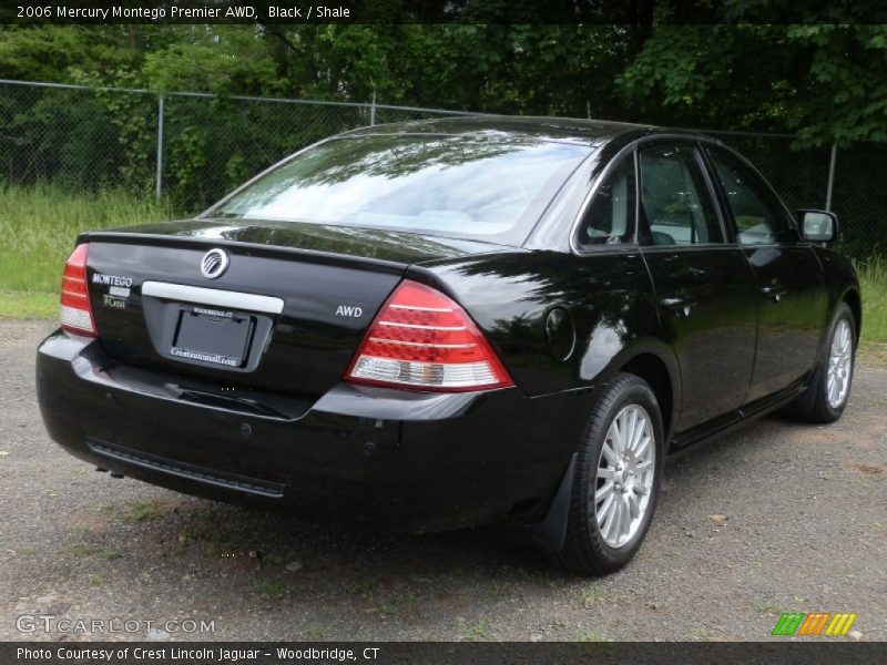 Black / Shale 2006 Mercury Montego Premier AWD