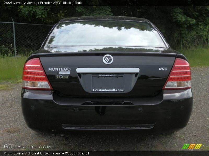 Black / Shale 2006 Mercury Montego Premier AWD