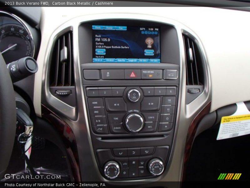 Carbon Black Metallic / Cashmere 2013 Buick Verano FWD