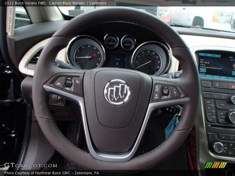 Carbon Black Metallic / Cashmere 2013 Buick Verano FWD