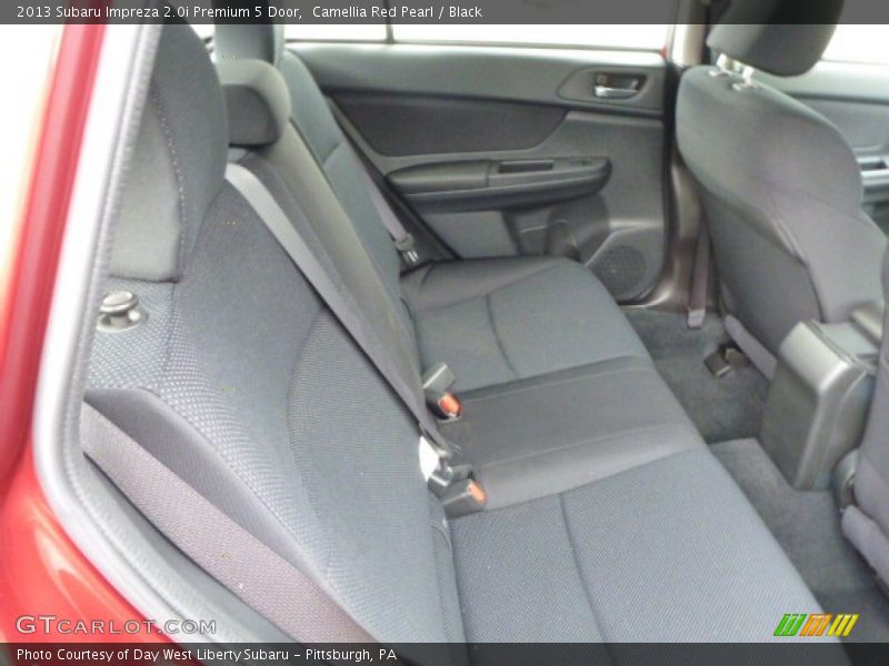 Camellia Red Pearl / Black 2013 Subaru Impreza 2.0i Premium 5 Door