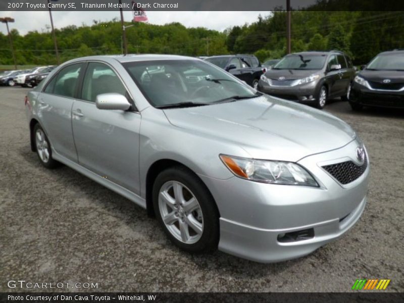 Titanium Metallic / Dark Charcoal 2007 Toyota Camry SE