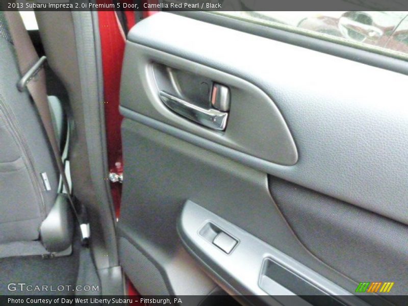 Camellia Red Pearl / Black 2013 Subaru Impreza 2.0i Premium 5 Door