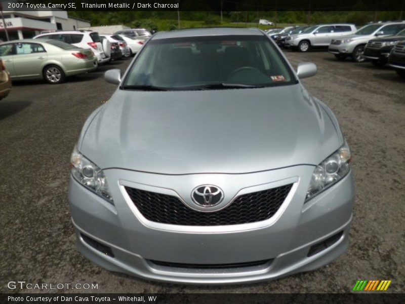 Titanium Metallic / Dark Charcoal 2007 Toyota Camry SE