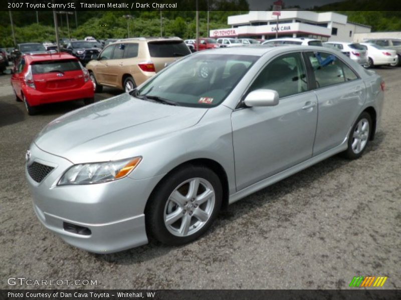 Titanium Metallic / Dark Charcoal 2007 Toyota Camry SE
