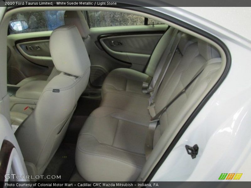 White Suede Metallic / Light Stone 2010 Ford Taurus Limited