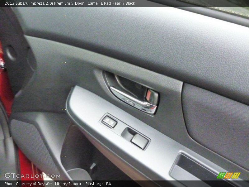 Camellia Red Pearl / Black 2013 Subaru Impreza 2.0i Premium 5 Door