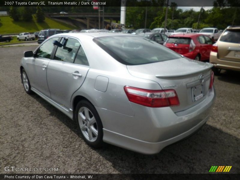 Titanium Metallic / Dark Charcoal 2007 Toyota Camry SE