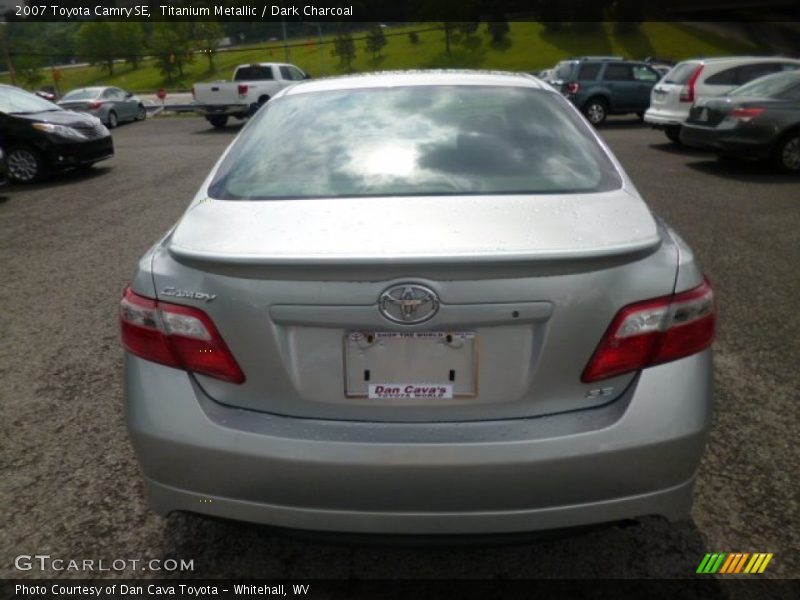 Titanium Metallic / Dark Charcoal 2007 Toyota Camry SE